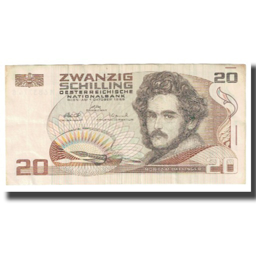 Banknote, Austria, 20 Schilling, 1985, 1985-10-01, KM:148, EF(40-45)