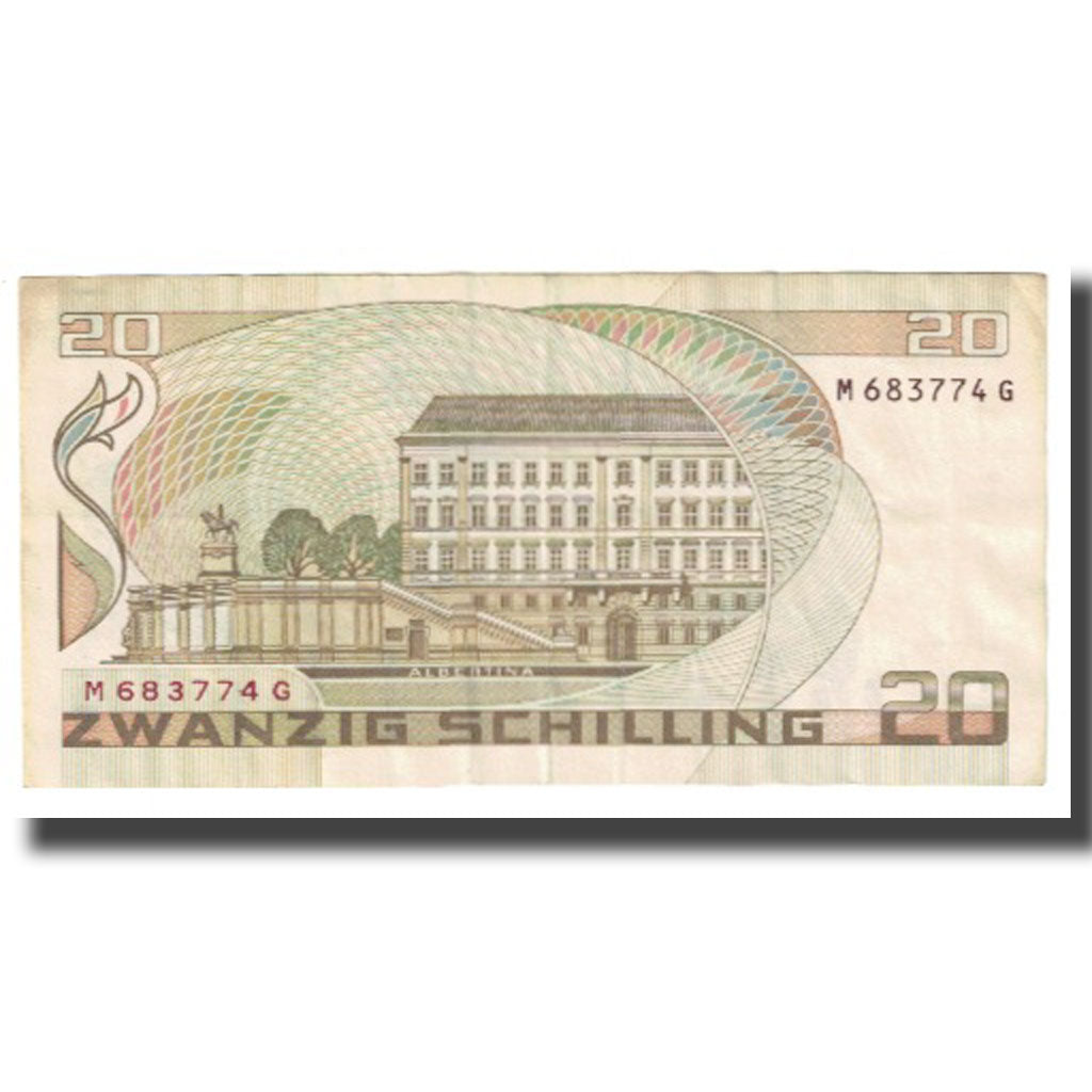 Banknote, Austria, 20 Schilling, 1985, 1985-10-01, KM:148, EF(40-45)