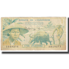 Banknote, FRENCH INDO-CHINA, 1 Piastre, KM:74a, VF(20-25)