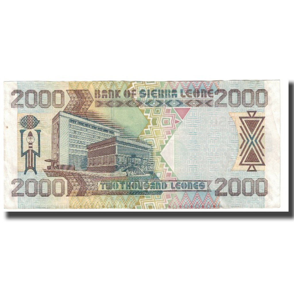 Banknote, Sierra Leone, 2000 Leones, 2006, 2006-08-4, KM:31, EF(40-45)