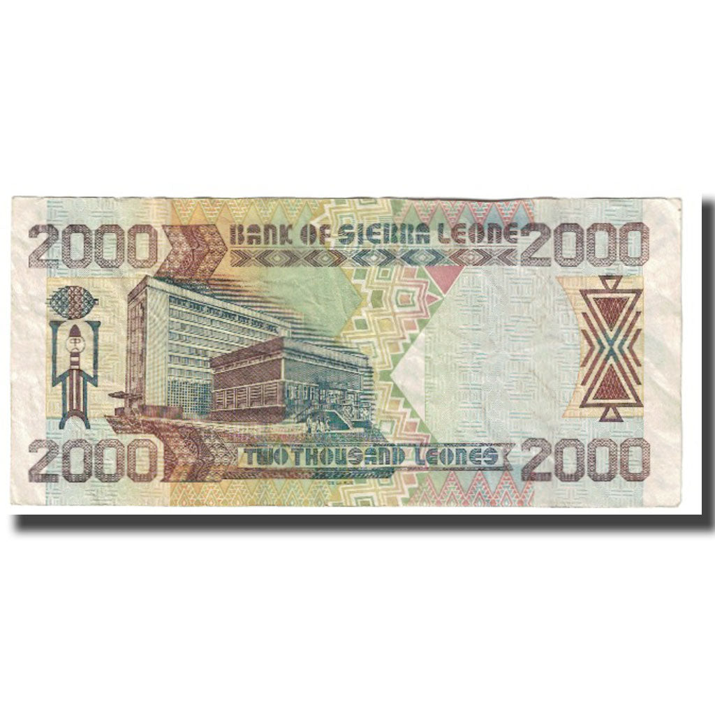 Banknote, Sierra Leone, 2000 Leones, 2006, 2006-08-4, KM:31, EF(40-45)
