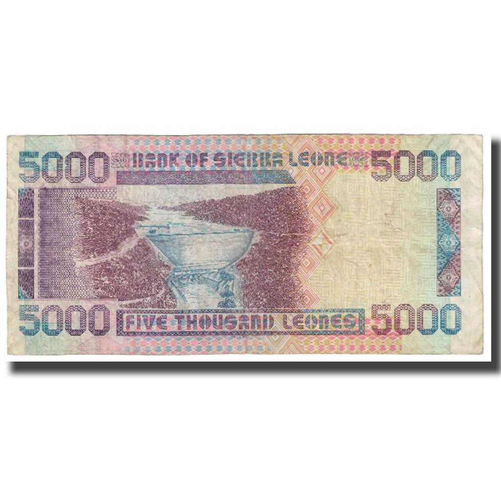 Banknote, Sierra Leone, 5000 Leones, 2006, 2006-08-4, KM:27c, EF(40-45)