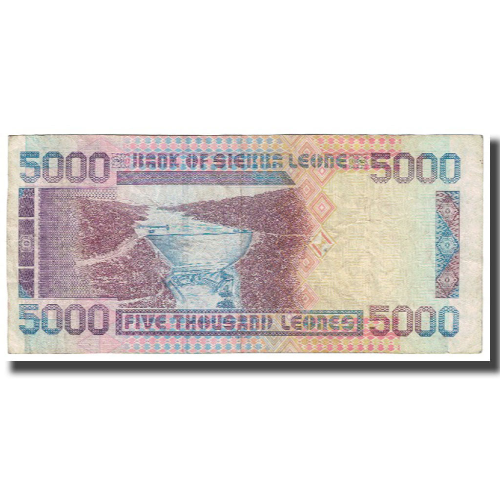 Banknote, Sierra Leone, 5000 Leones, 2006, 2006-08-4, KM:27c, EF(40-45)