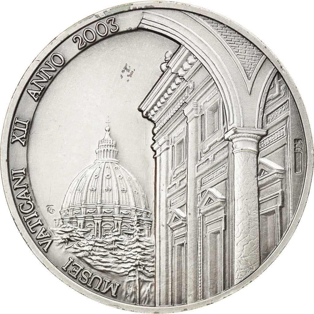 Vaticano, medalla, Musei Vaticani, L'Ultima Cena, Arts & Culture, 2003, FDC