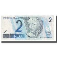 Banknote, Brazil, 2 Reais, KM:249a, AU(55-58)