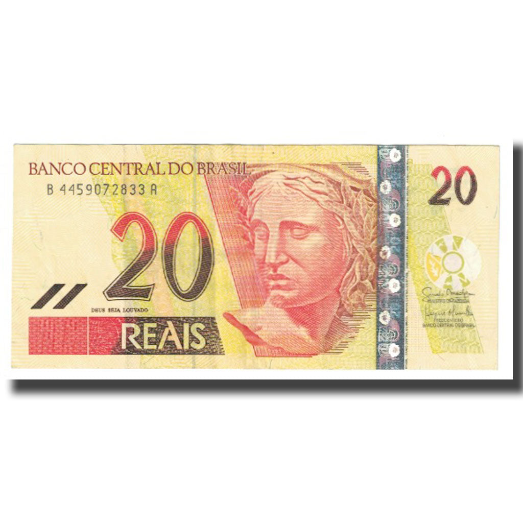 Banknote, Brazil, 20 Reais, KM:250b, EF(40-45)