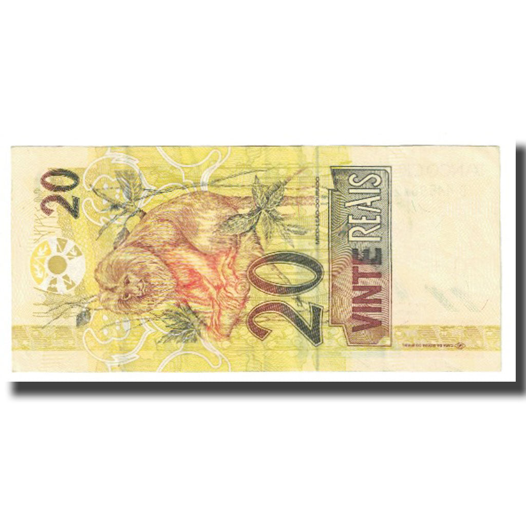 Banknote, Brazil, 20 Reais, KM:250b, EF(40-45)