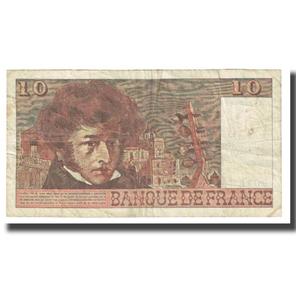 Francja, 10 Francs, Berlioz, 1974, H.Morant-P.Gargam-R.Tondu., 1974-02-07