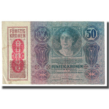 Banknote, Austria, 50 Kronen, 1914, 1914-01-02, KM:15, EF(40-45)