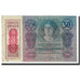Banknote, Austria, 50 Kronen, 1914, 1914-01-02, KM:15, EF(40-45)