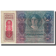 Banknote, Austria, 50 Kronen, 1914, 1914-01-02, KM:15, EF(40-45)