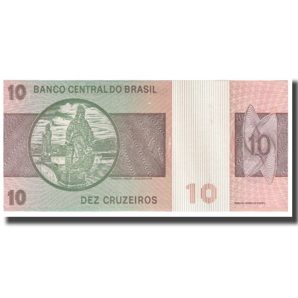 Banconote, Brasile, 10 Cruzeiros, KM:193d, FDS