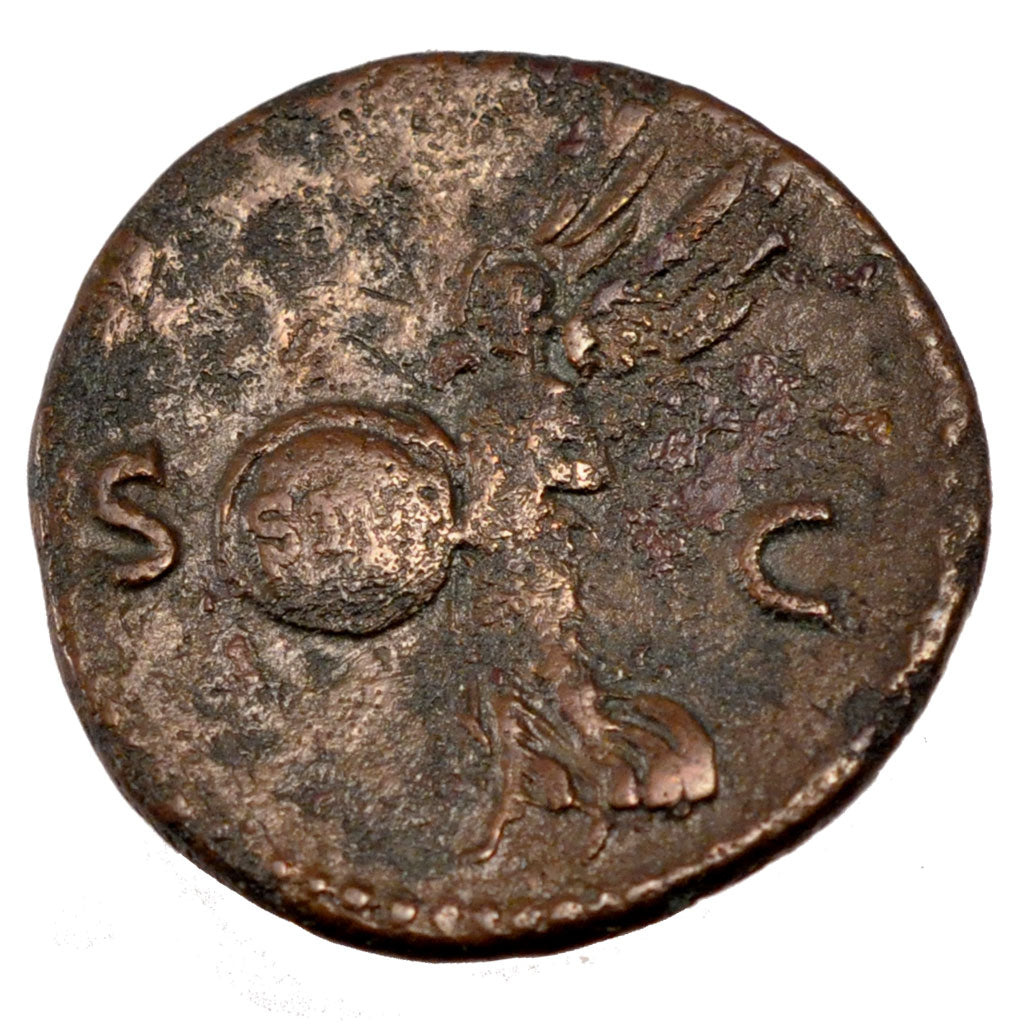 Nero, As, 65, Roma, VF(30-35), Copper, Cohen #288, 10.10