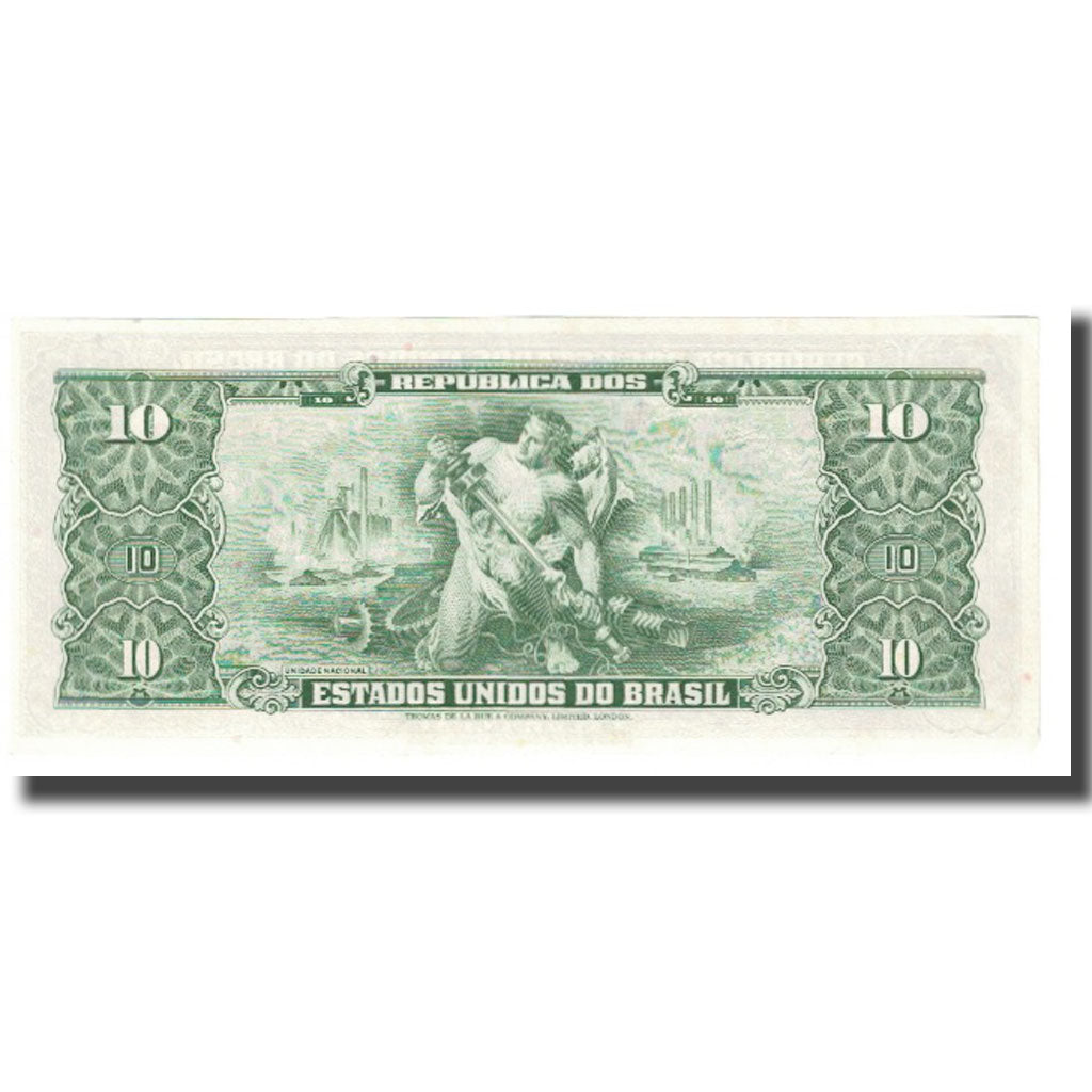 Banconote, Brasile, 1 Centavo on 10 Cruzeiros, KM:183a, FDS