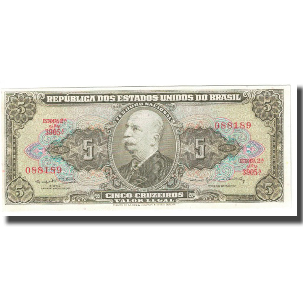 Banconote, Brasile, 5 Cruzeiros, KM:176c, FDS