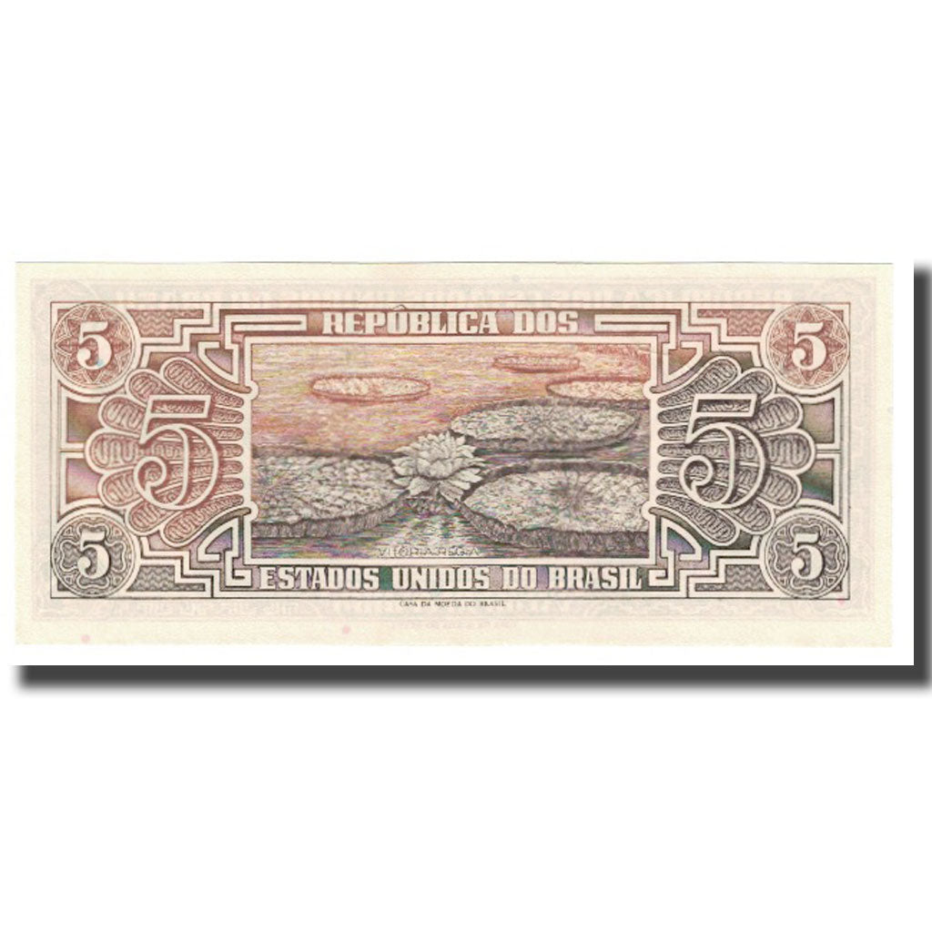 Banconote, Brasile, 5 Cruzeiros, KM:166a, FDS