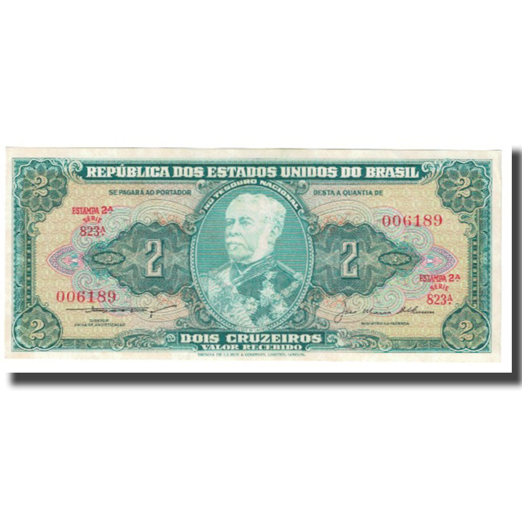 Banconote, Brasile, 2 Cruzeiros, KM:157Ab, SPL