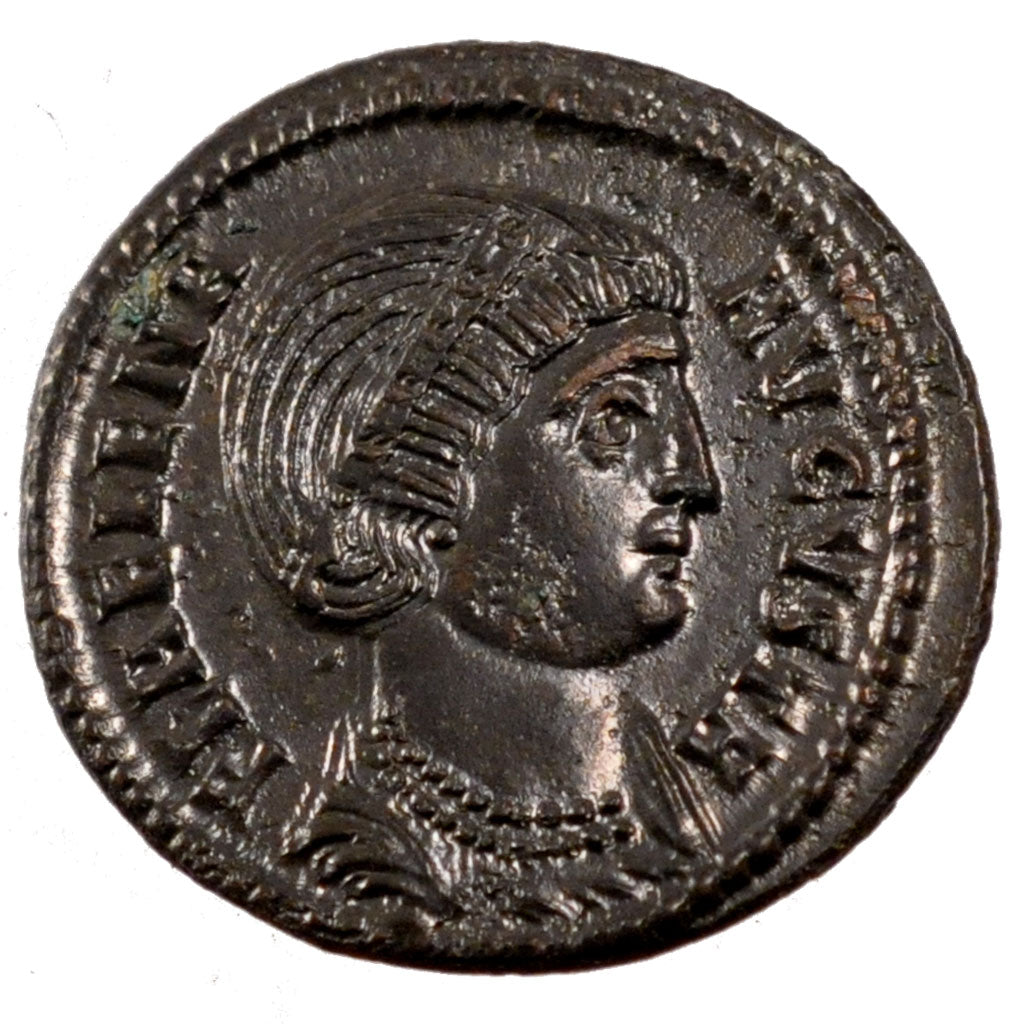Coin, Helena, Nummus, Arles, AU(55-58), Copper, Cohen:12