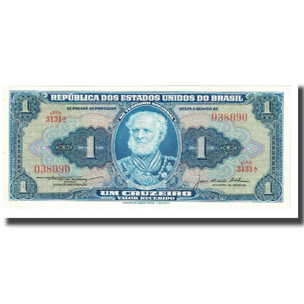 Banconote, Brasile, 1 Cruzeiro, KM:150c, FDS
