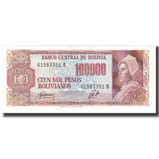 Banknote, Bolivia, 100,000 Pesos Bolivianos, 1984, 1984-06-05, KM:171a