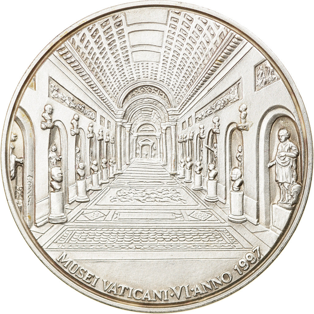 Vatican, Medal, Musei Vaticani, Imperator caesar Augustus, Arts & Culture, 1997