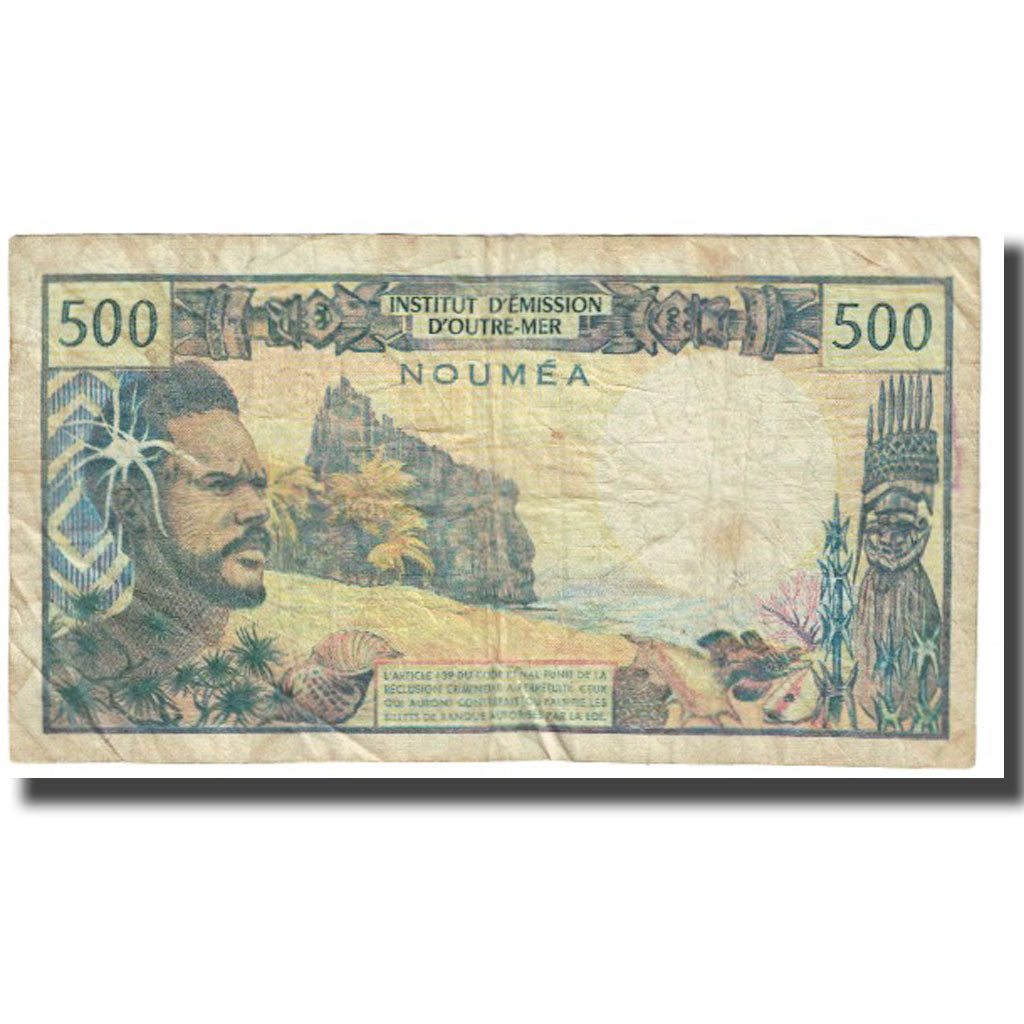 Banknote, New Caledonia, 500 Francs, KM:60a, VF(20-25)
