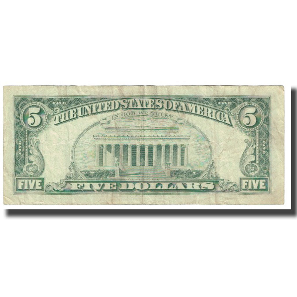 Banknote, United States, Five Dollars, 1985, VF(20-25)
