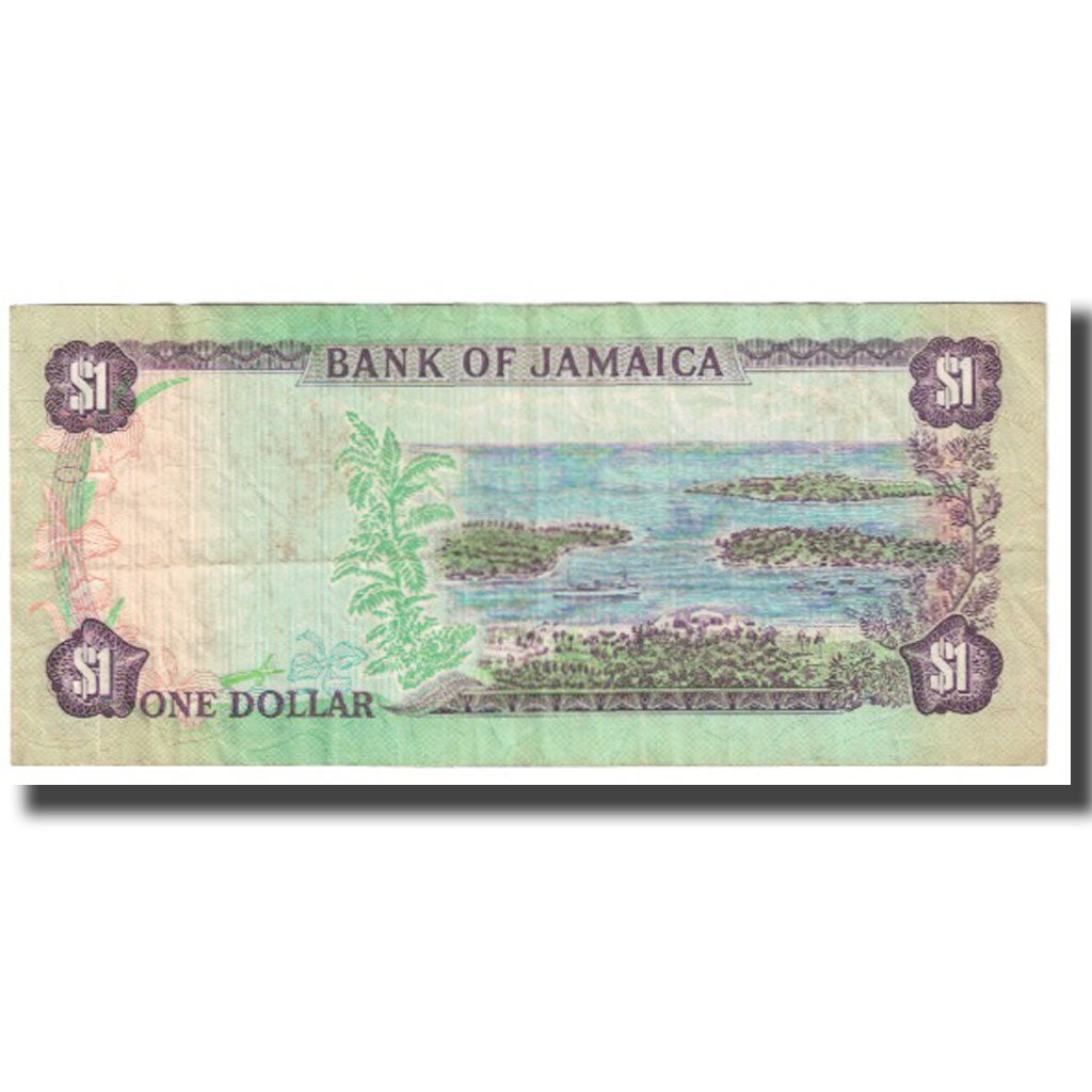 Banconote, Giamaica, 1 Dollar, L.1960, KM:59a, BB