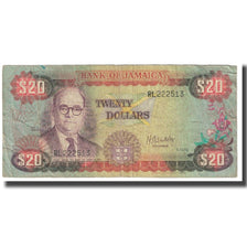 Banknote, Jamaica, 20 Dollars, 1979, 1979-10-01, KM:68a, VF(20-25)