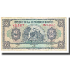 Banknot, Haiti, 2 Gourdes, 1992, KM:260a, VF(20-25)
