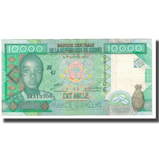 Banknote, Guinea, 10,000 Francs, KM:42a, AU(55-58)