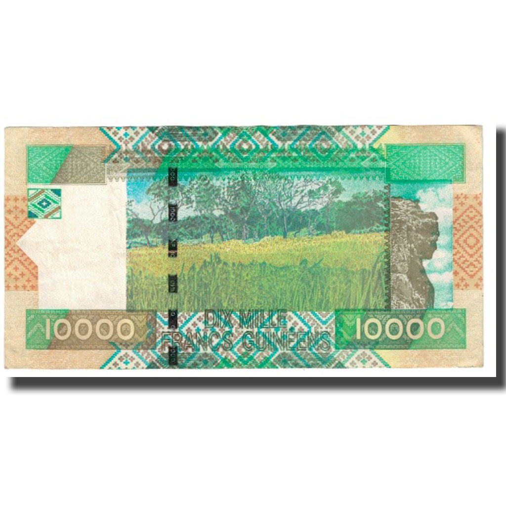 Banknote, Guinea, 10,000 Francs, KM:42a, AU(55-58)