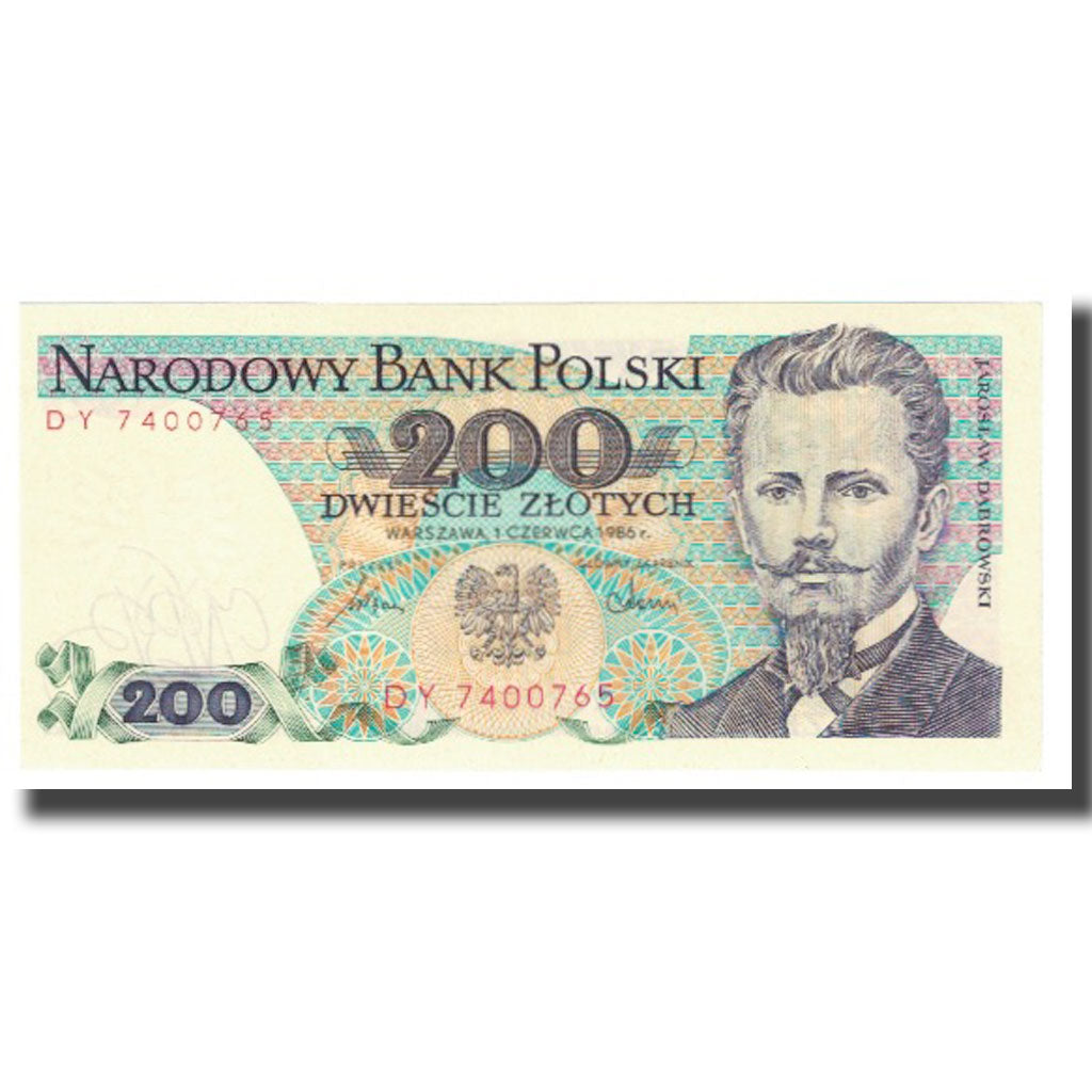 Banknote, Poland, 200 Zlotych, 1986, 1982-06-01, KM:144c, UNC(65-70)