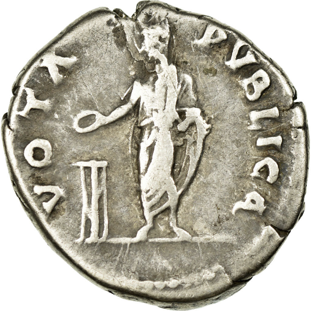 Coin, Hadrian, Denarius, EF(40-45), Silver, Cohen:1481