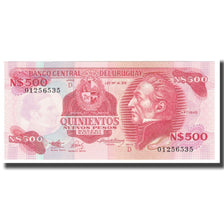 Geldschein, Uruguay, 500 Nuevos Pesos, KM:63b, UNZ