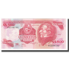 Billete, 500 Nuevos Pesos, Uruguay, KM:63b, UNC