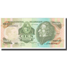 Banknote, Uruguay, 100 Nuevos Pesos, KM:62c, UNC(65-70)