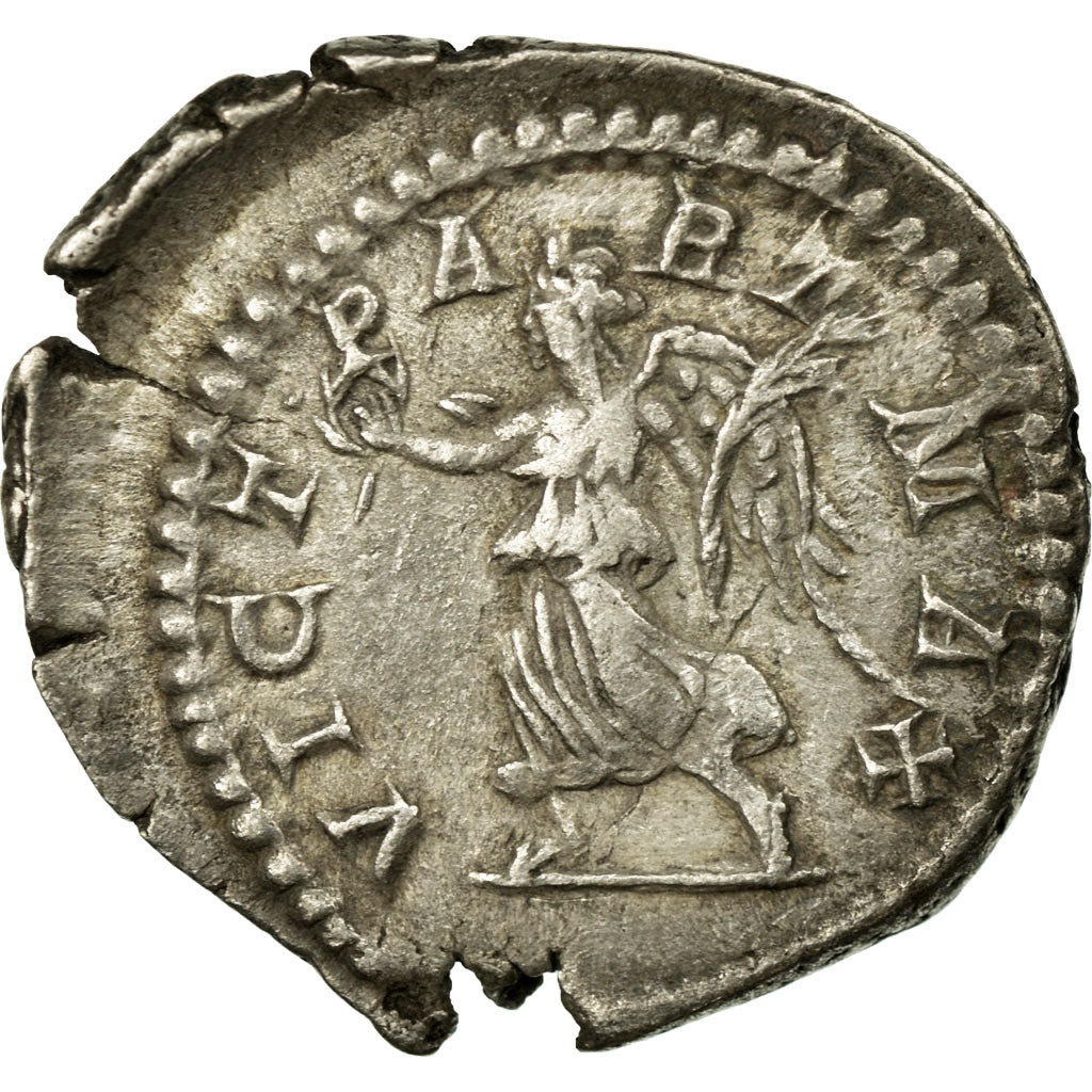 Coin, Caracalla, Denarius, Roma, AU(55-58), Silver, Cohen:658