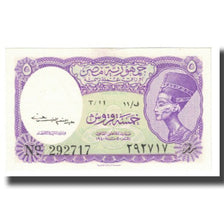 Banconote, Egitto, 5 Piastres, L.1940, KM:182f, FDS
