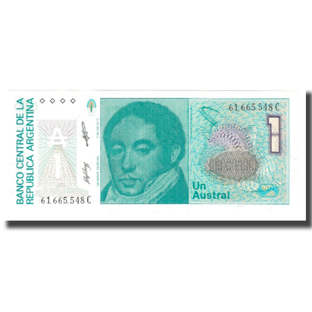 Billet, Argentine, 1 Austral, KM:323a, NEUF