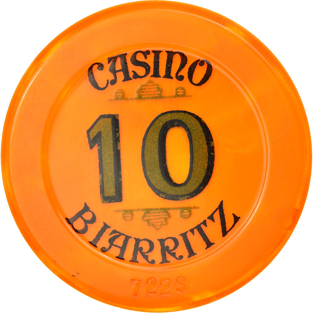 France, Token, Jeu, Jeton de Casino de Biarritz, Sports & leisure, AU(55-58)