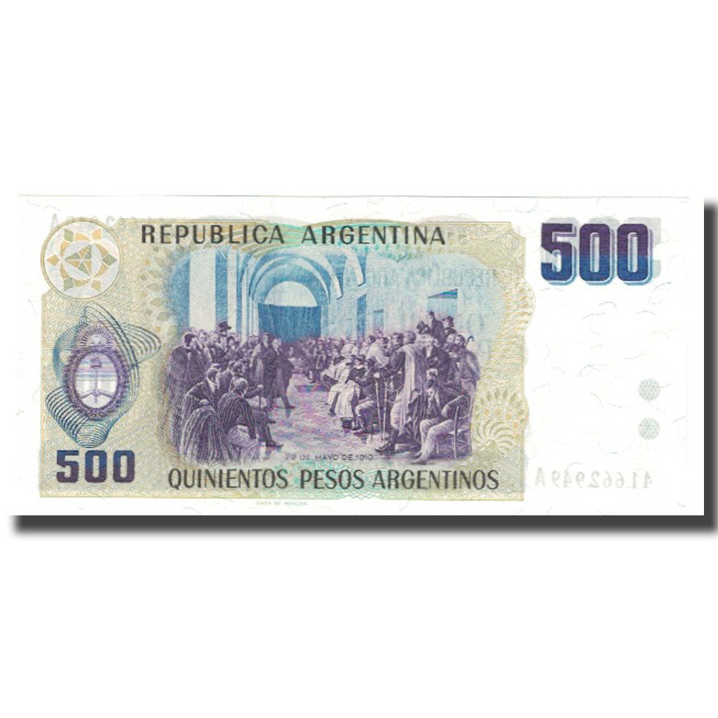 Billet, Argentine, 500 Pesos Argentinos, KM:316a, NEUF