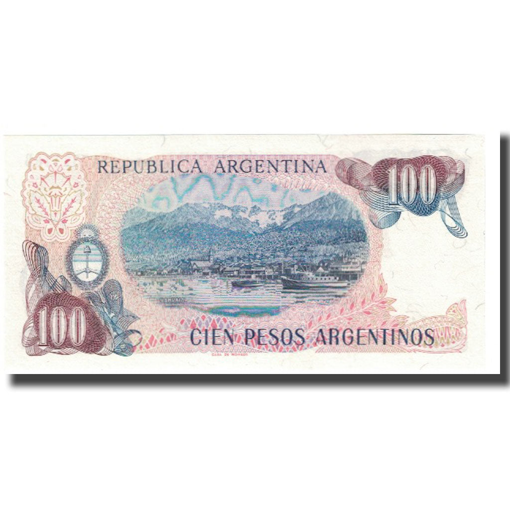 Billete, 100 Pesos Argentinos, Argentina, KM:315a, UNC