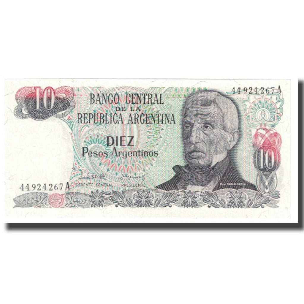 Biljet, Argentinië, 10 Pesos Argentinos, KM:313a, NIEUW