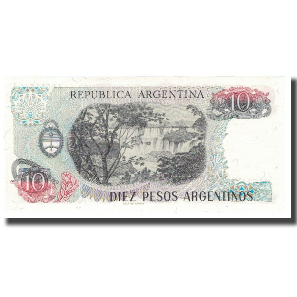 Biljet, Argentinië, 10 Pesos Argentinos, KM:313a, NIEUW