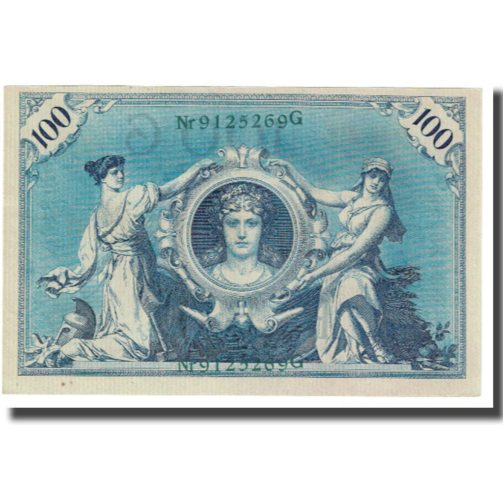 Banconote, Germania, 100 Mark, 1908, 1908-02-07, KM:34, SPL