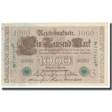 Geldschein, Deutschland, 1000 Mark, 1910, 1910-04-21, KM:45b, UNZ-