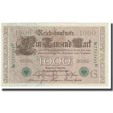 Banknote, Germany, 1000 Mark, 1910, 1910-04-21, KM:45b, UNC(63)