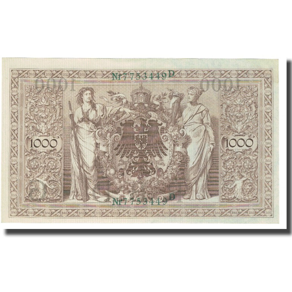 Banconote, Germania, 1000 Mark, 1910, 1910-04-21, KM:45b, SPL