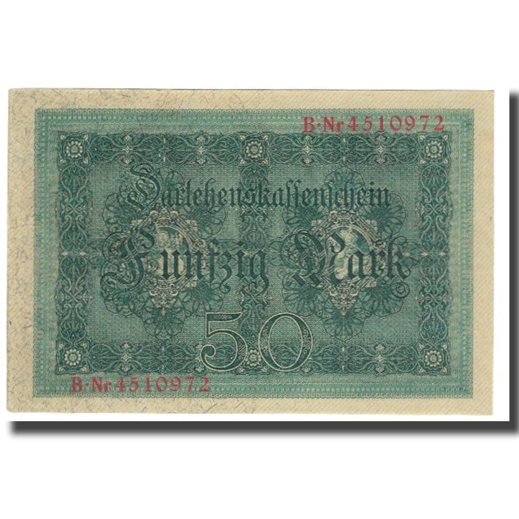 Banknote, Germany, 50 Mark, 1914, 1914-08-05, KM:49b, UNC(63)
